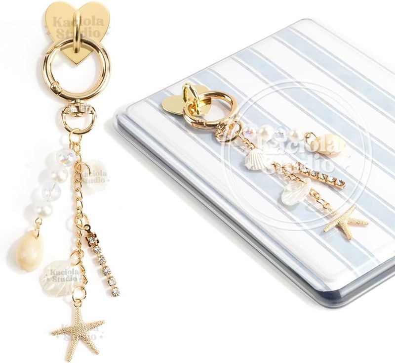 Kaciola Charm Chains for Kindle, Cute Phone Charm Chains Bracelets Accessories for Readers Booklovers Women Men, Charms Compatible for E-Reader/Phone/Paper White (D01-D05) - Image 1